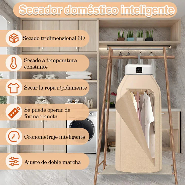 PRO SEC-SECADORA PORTATIL DE ROPA ULTRA SECADO