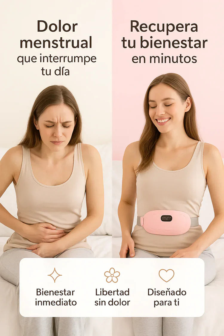 OFERTA! CINTURÓN TÉRMICO MENSTRUAL - ¡EL MEJOR ALIADO PARA TU CICLO MENSTRUAL! 🌸+ ENVIO GRATIS